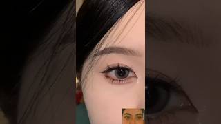 Korean eyeliner hack😍 #shorts #ytshorts #eyeliner #korean