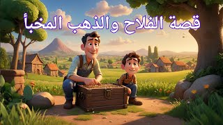 قصة الفلاح والذهب المخبأ