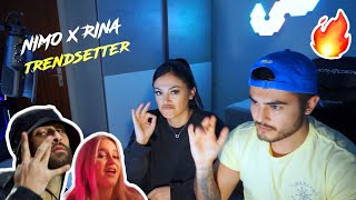 NIMO mit krasser NEWCOMERIN 😳 NIMO x RINA - TRENDSETTER REACTION | Crystal Mert & Billie Jean