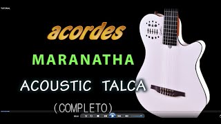 TUTORIAL - MARANATHA - GUITARRA- (ACOUSTIC TALCA-MINISTERIO AVIVAH)