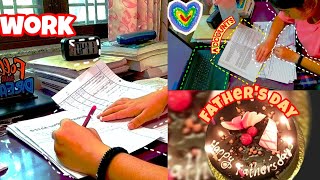 First study vlog 📚 kyu nahi ho rahi padhai 🥲|| Father Day celebration 🎉🎊