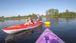 Kayak and GoPro in Angola