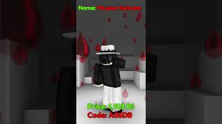 3# Demon Slayer Roblox Outfits / Anime Outfits #roblox #shorts #роблокс #robloxoutfits #роблоксскины