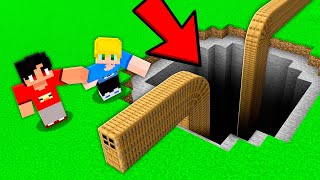 Criei uma Casa para me Proteger no Minecraft