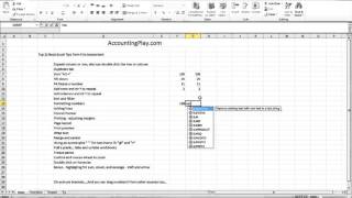 21 Accounting Fundamentals in Excel part 1