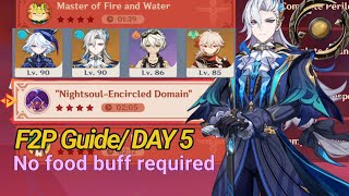 Feast of Pursuit Day 5 | Nightsoul-Encircled Domain  | F2P + No Food buffs