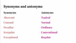 Today's word : Anomalous ✨✨☺