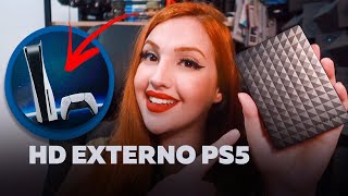 TUDO sobre HD EXTERNO no PLAYSTATION 5! PQ usar? Como fazer funcionar