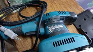 máy chà nhám chữ nhật makita mã BO3710, đt 0904924709