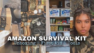 UNBOXING AMAZON SURVIVAL KIT | FIRST Aid | IS IT WORTH IT ? | #prepping #survival #amazonfinds