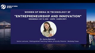 WoMENAIT SF October 2021 Webinar: "Entrepreneurship and Innovation"