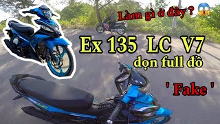 Chạy thử Ex135  65+ dọn full LC V7  - Anh Shipper 94