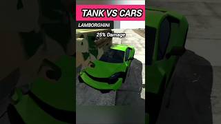 CARS VS TANK IN GTA 5 MOBILE GAME | GTA 5 MOBILE GAMEPLAY #shorts #gta5 #beamngdrive #gtaworld #gta