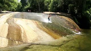 João Vitor - Surfe na Pedra - Cachoeira do Tobogã - Poço do Tarzan, Paraty