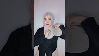 2 Style Hijab Square #part1 #tutorial #hijabstyle #shorts #videoshort