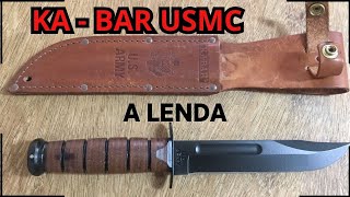 Нож KA-BAR USMC, легенда.