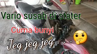 Vario susah di stater, simak begini cara mengatasinya