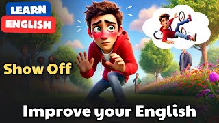 English Practice for Beginners (The Boy Who Loved to Show Off) | English Speaking Practice