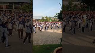 Senam Pagi Siswa Mts 2Negri GunungRejo Lampung #video shorts