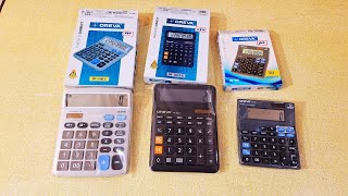 Unboxing and Review of Oreva Or 1600 C Golden, OREVA OR 1812 C Financial Calculator, oreva 400 grey