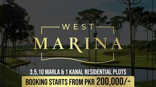 Al Noor Orchard Presents WEST MARINA | Booking Starts From PKR 200,000/-