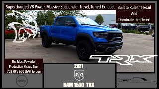 2021 RAM 1500 TRX Crew Cab 4X4 | The Hellcat Powered Raptor Eater