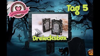 8 Tage Halloween -Tag5 | Dreiecksbox basteln