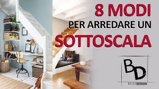 8 Modi per Arredare un SOTTOSCALA | Belula Design