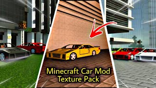 Minecraft Car Mod Texture Pack | How to download car mod in Minecraft | Serious Boss