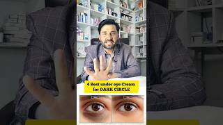 4 under eye cream of dark circle | ankhon ke halke #shortviral #darkcircles #dark #ankhonhalke #vira