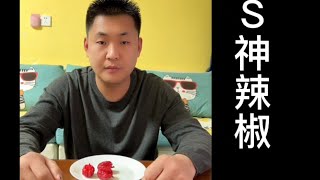 快吃3颗卡罗莱纳死神辣椒，跟前吉尼斯世界纪录获得者同框比拼下，最新纪录是8.7秒！