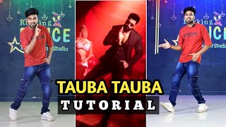 Tauba Tauba Hook Steps Dance Tutorial Step By Step | Vicky Kaushal #trending#dance