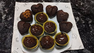 Cupcakes de CHOCOLATE con Dulce de Leche - Cocinando Con Valeria