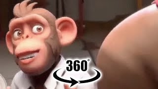 Monkeys Singing Chinese VR 360