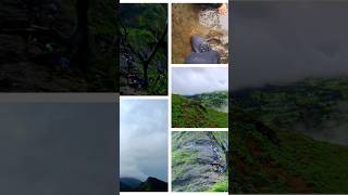 Trekking at Harihar Fort🧗‍♂️|Maharashtra📍   #shorts #shortsfeed #trending #trekking #harihar #nashik