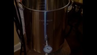 Etching A Brew Kettle for gallon markings and personalization