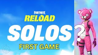 Fortnite Reload Solo: "Zero Build"...But NOT!