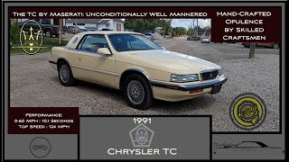 1991 Chrysler TC by Maserati   Full In Depth Review   Test Drive