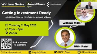 Part 2: Getting Investment Ready – with William Millar and Nitin Patel, the University of Essex