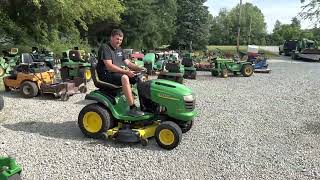 John Deere L130 Riding Mower