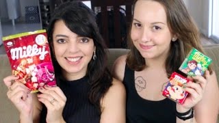 Experimentando: balas Milky com Lia Camargo!