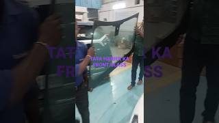 TATA HARRIER FRONT GLASS FETING #tata #automobile #indiancuisine #tatanexon #bike #tatamotors