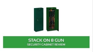 Stack On 8 Gun Security Cabinet Review GCG 908