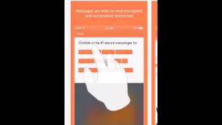 CONFIDE - Send PRIVATE, Encrypted Text and Messages, FREE!!