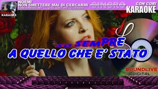 Noemi - Non smettere mai di cercarmi - Karaoke (cori) (SL)