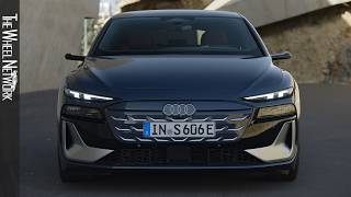 2025 Audi S6 Avant e-tron | Plasma Blue | Driving, Interior, Exterior [4K]