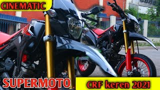 Cinematic honda crf 150 l (SUPERMOTO)