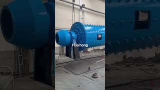 Ball mill 1500x4500 ,loading 14t balls,drive by 110kw #factory #ballmill #ballgrinder #grindingmill