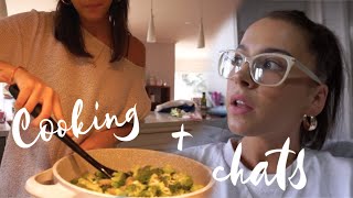 Talking about my anxiety + cooking dinner // VLOG