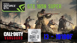 Call of Duty Vanguard | GTX 1650 Super | i3 - 10100F